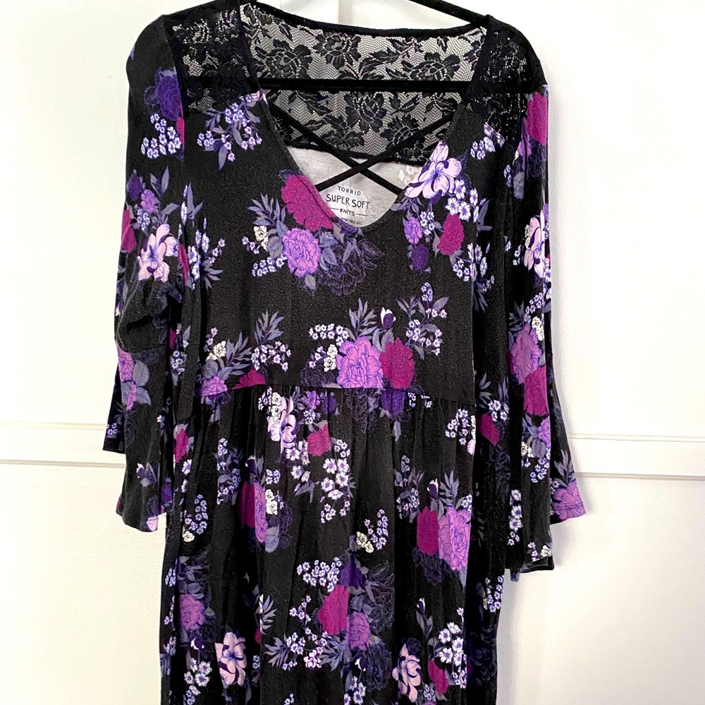 Torrid blouse. Slightly faded